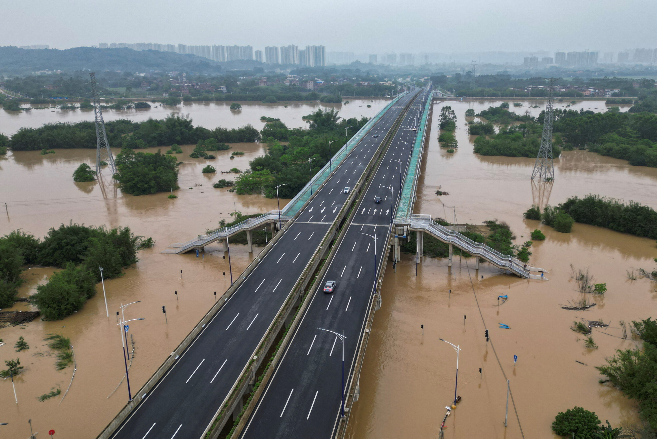 China intensifies flood management and disaster response.